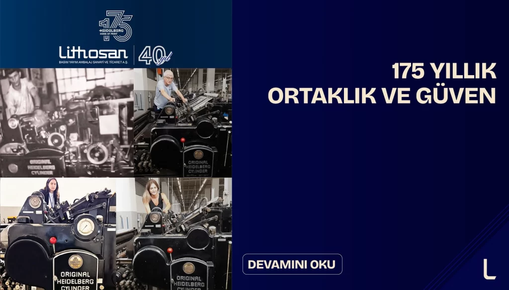 175 yıllık ortaklık ve güven